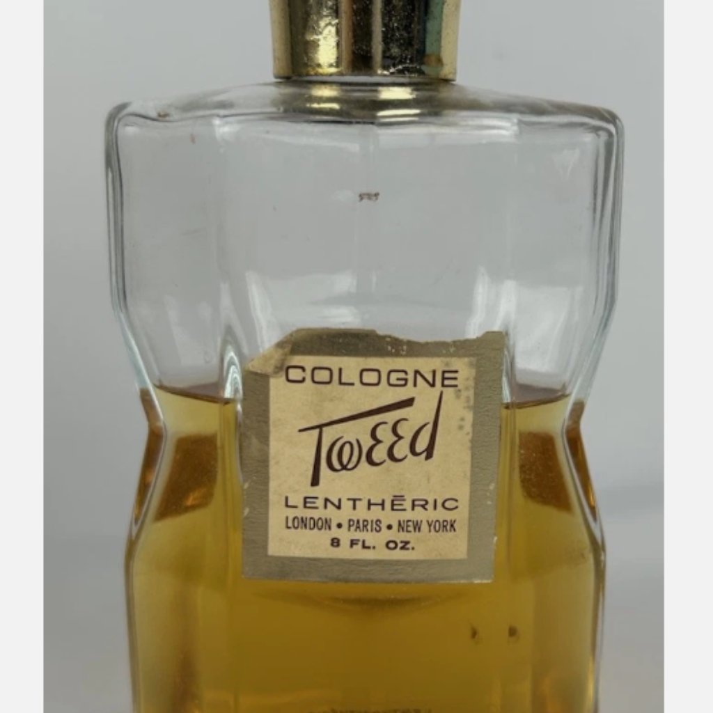 Vintage 8 Oz Tweed Lentheric Cologne Splash 60 Full Bottle Giant Big Bottle Vintage 8 Oz Tweed Lentheric Cologne Splash 60 Full Bottle Giant Big Bottle